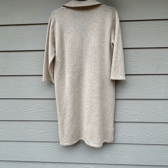 Neiman Marcus Cashmere Collection
Cashmere Johnny-Collar T-Shirt Dress - Picture 11 of 11